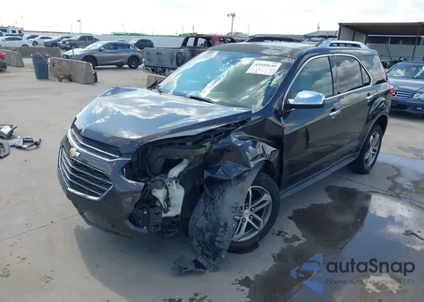2016 Chevrolet Equinox Ltz from USA, damaged, VIN 2GNALDEK4G6343187